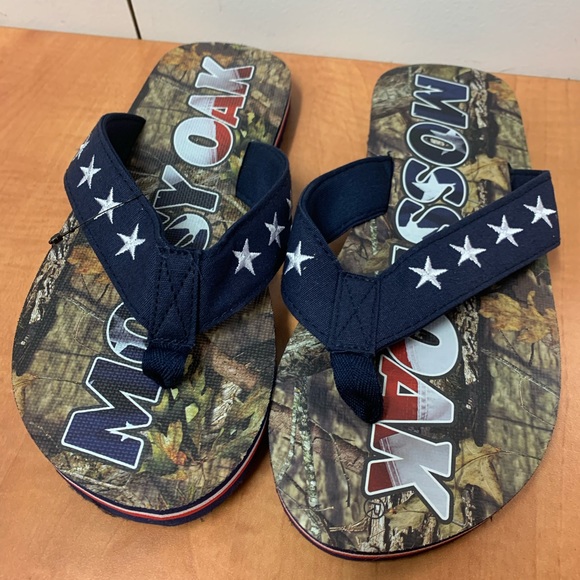 Mens Mossy Oak Flip Flop Size S(7/8) - Picture 3 of 5